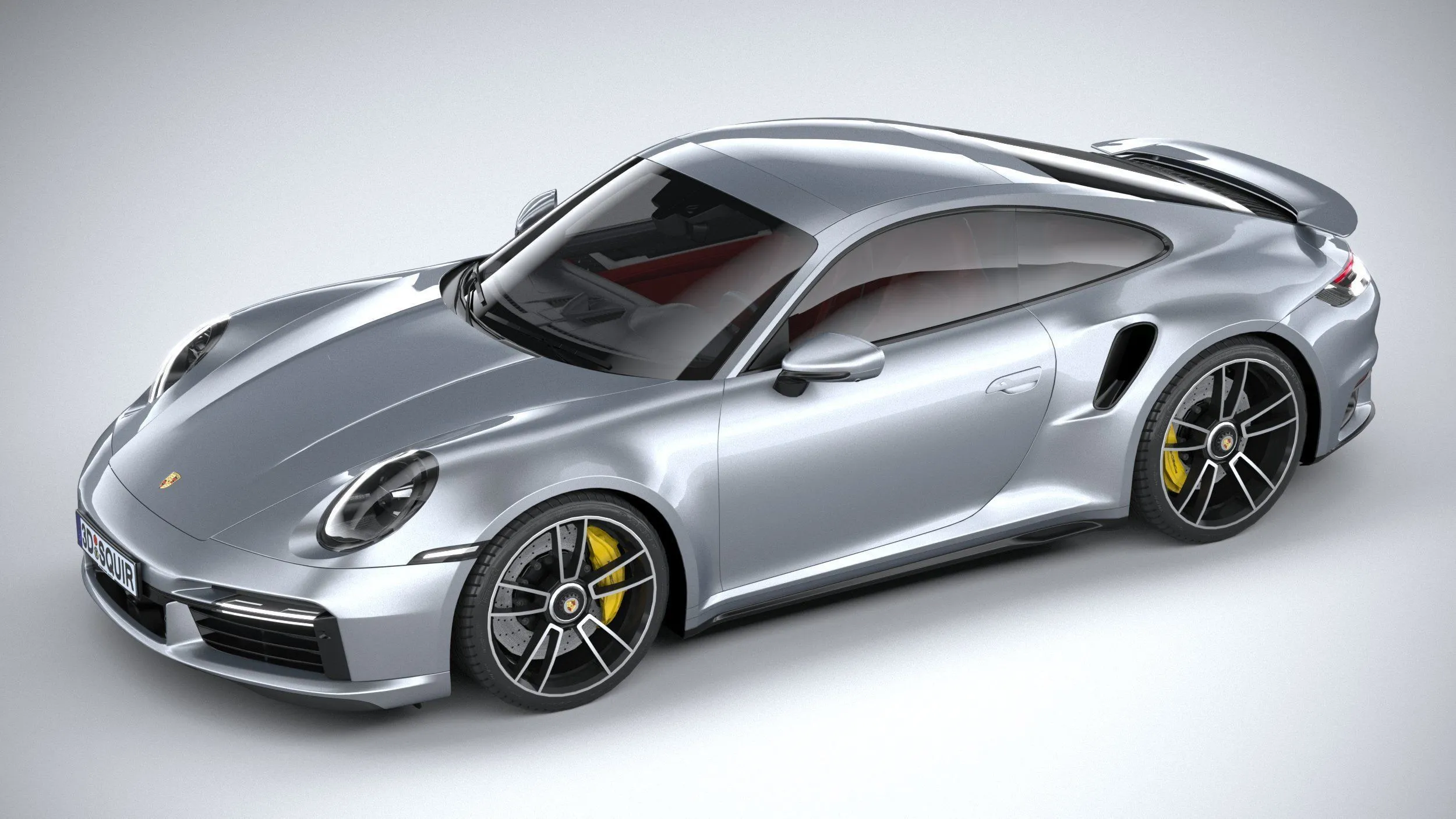 porsche car 24 models collection squir 3d 3d model