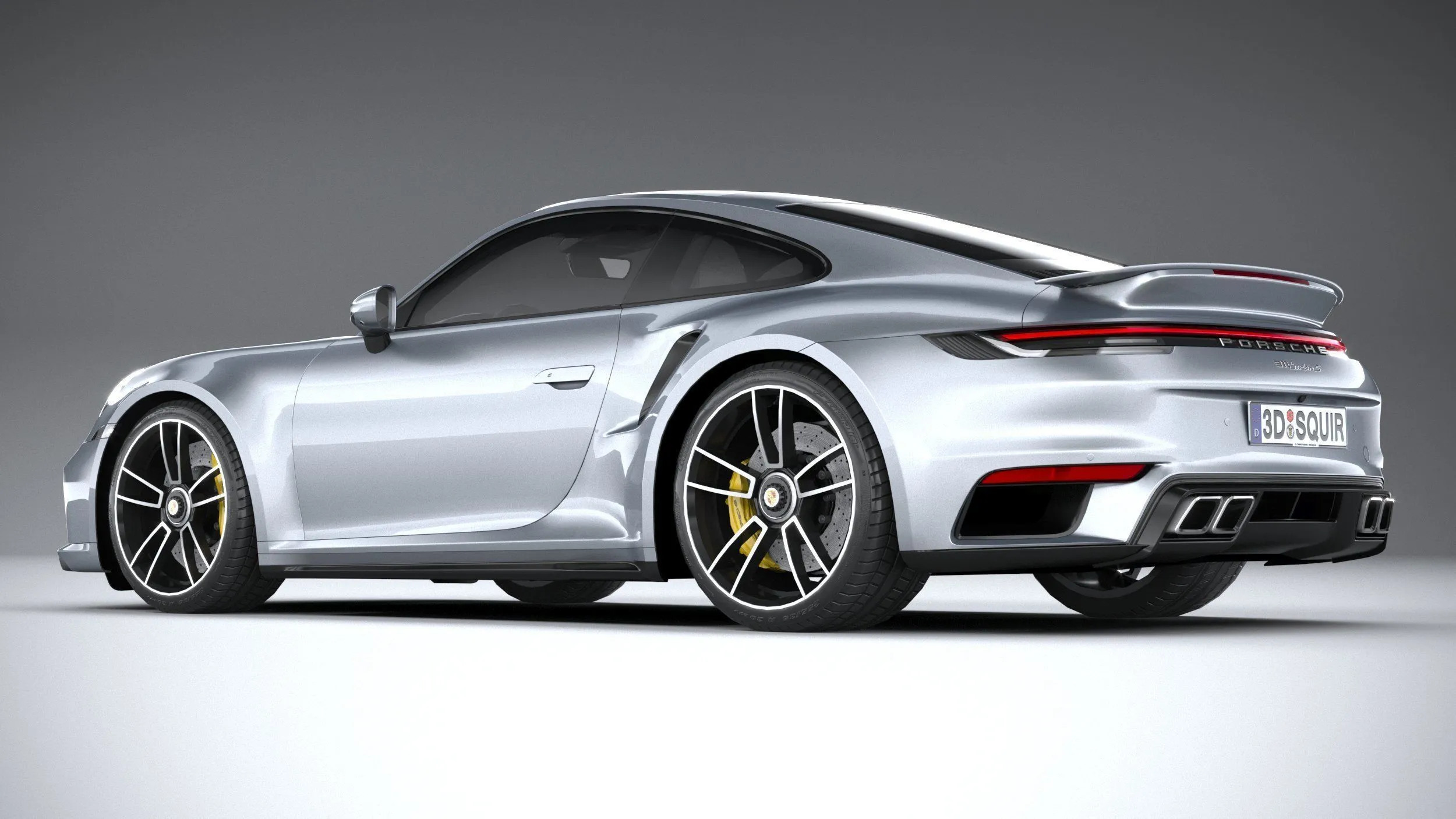 porsche car 24 models collection squir 3d 3d model