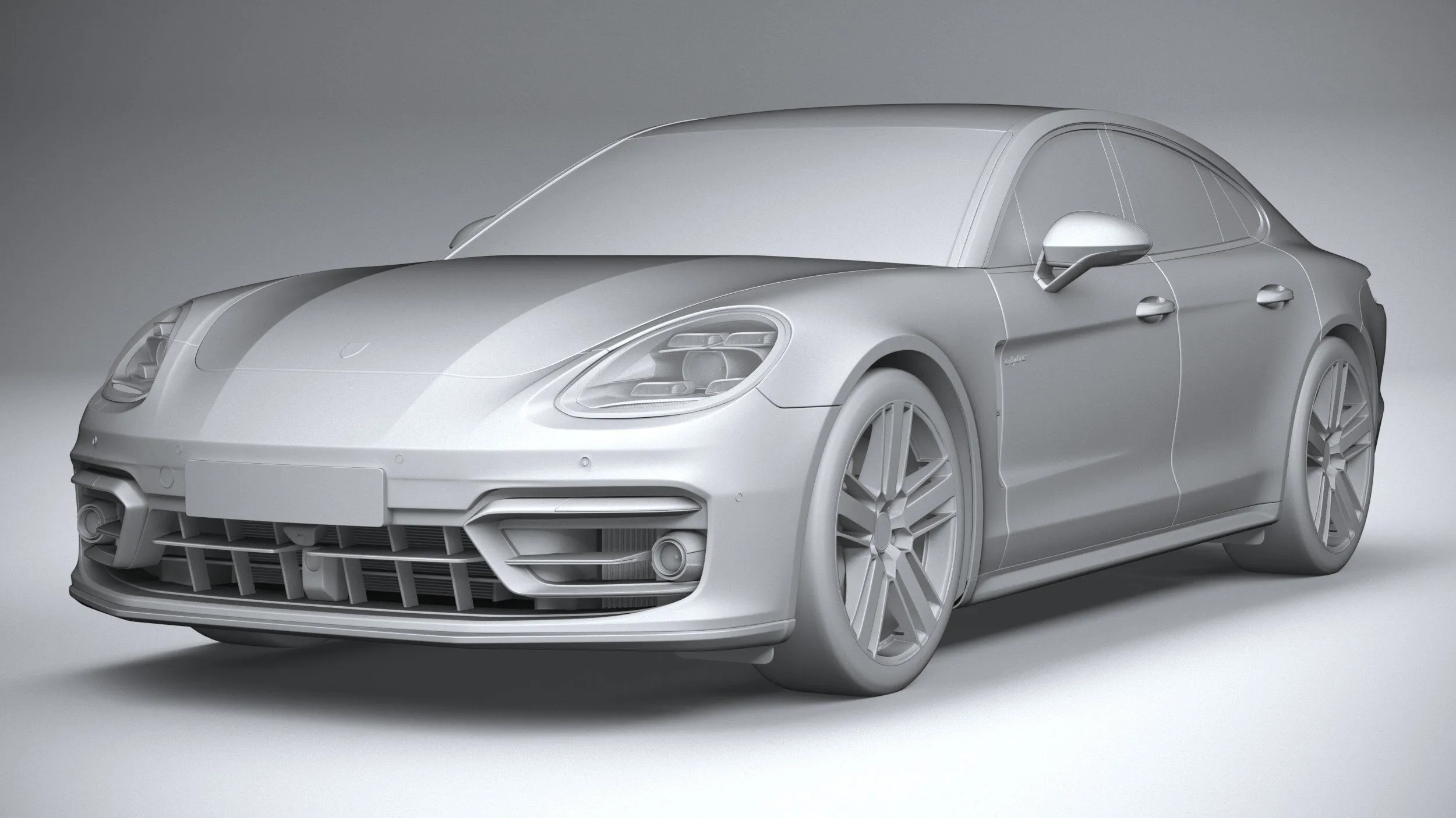porsche car 24 models collection squir 3d 3d model