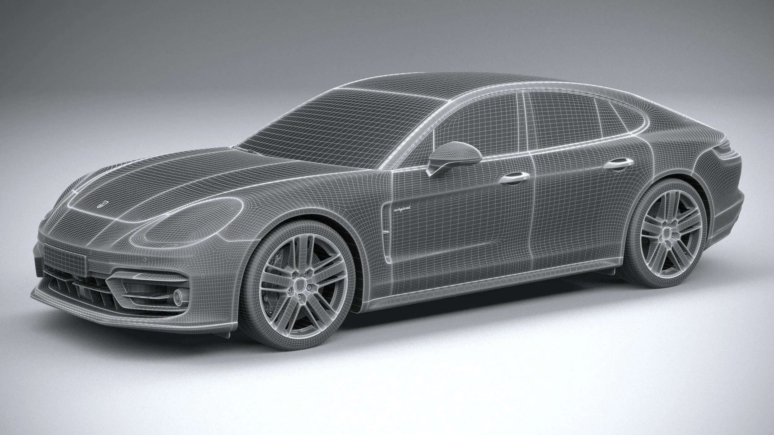 porsche car 24 models collection squir 3d 3d model