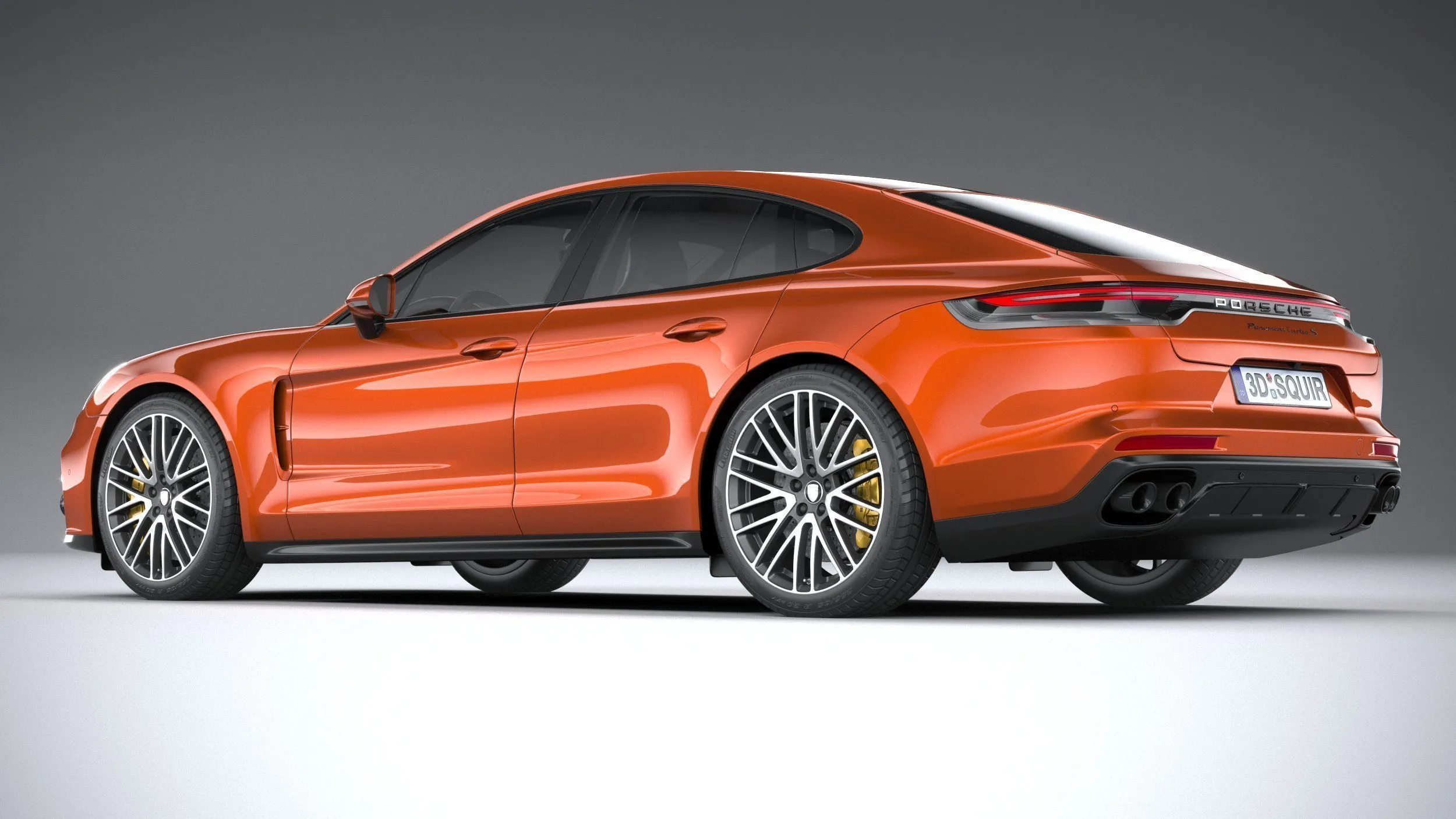 porsche car 24 models collection squir 3d 3d model