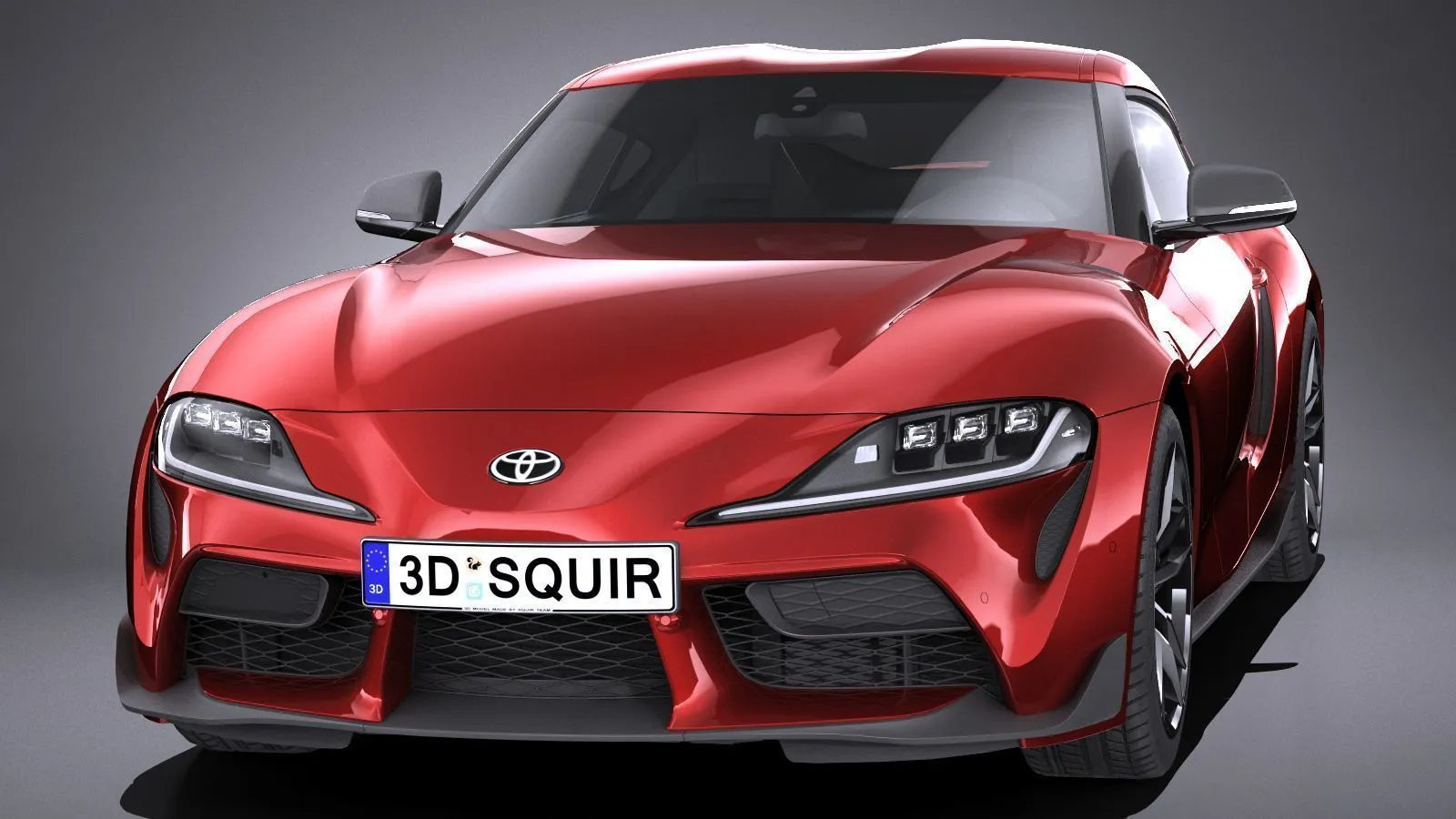toyota car 32 models collection squir 3d 3d model