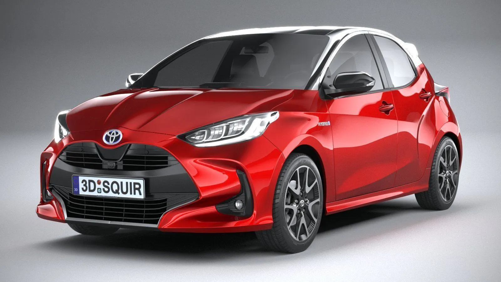 toyota car 32 models collection squir 3d 3d model