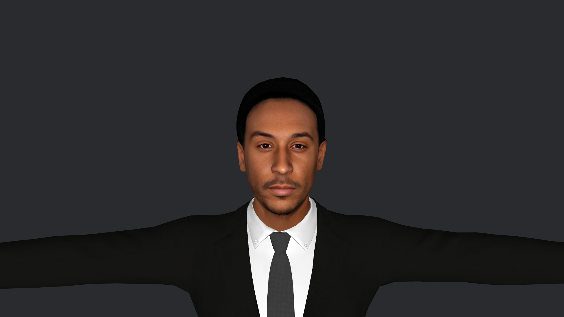 ludacris hyper realistic 3d avatar 6 versions 3d model