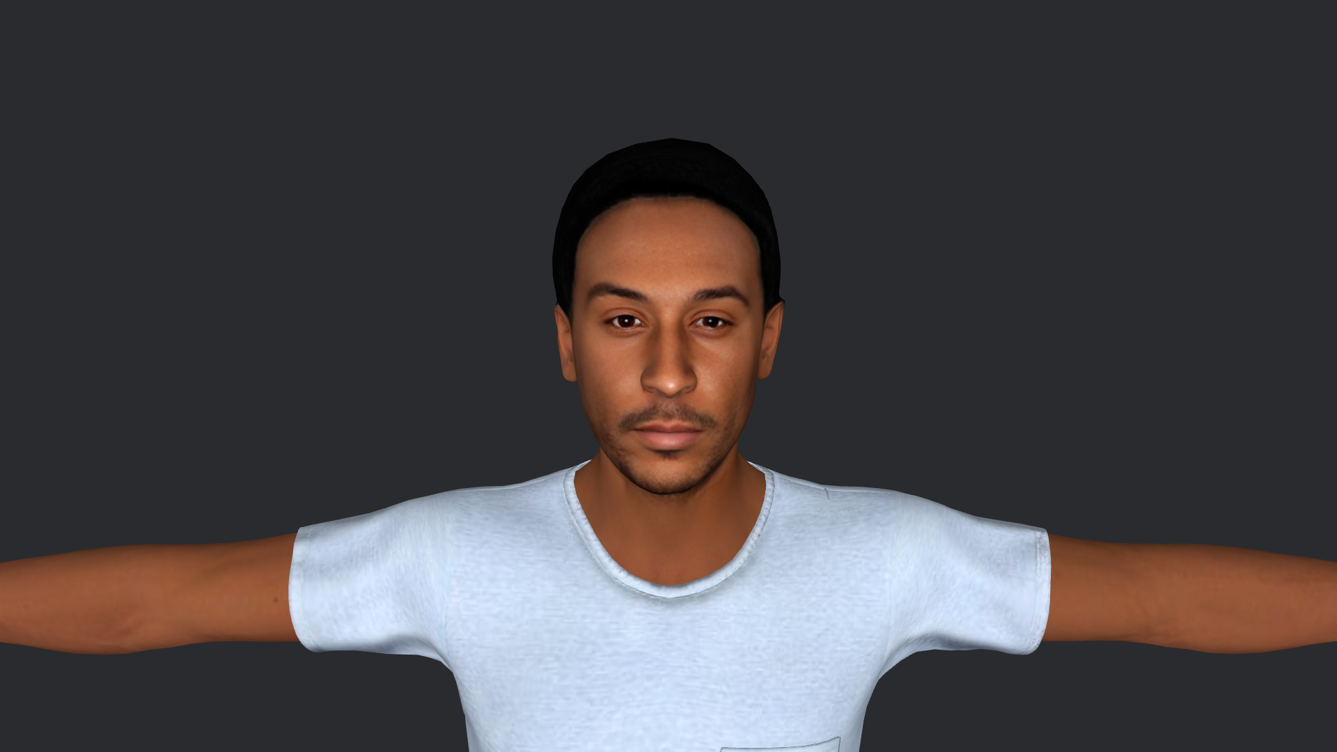 ludacris hyper realistic 3d avatar 6 versions 3d model
