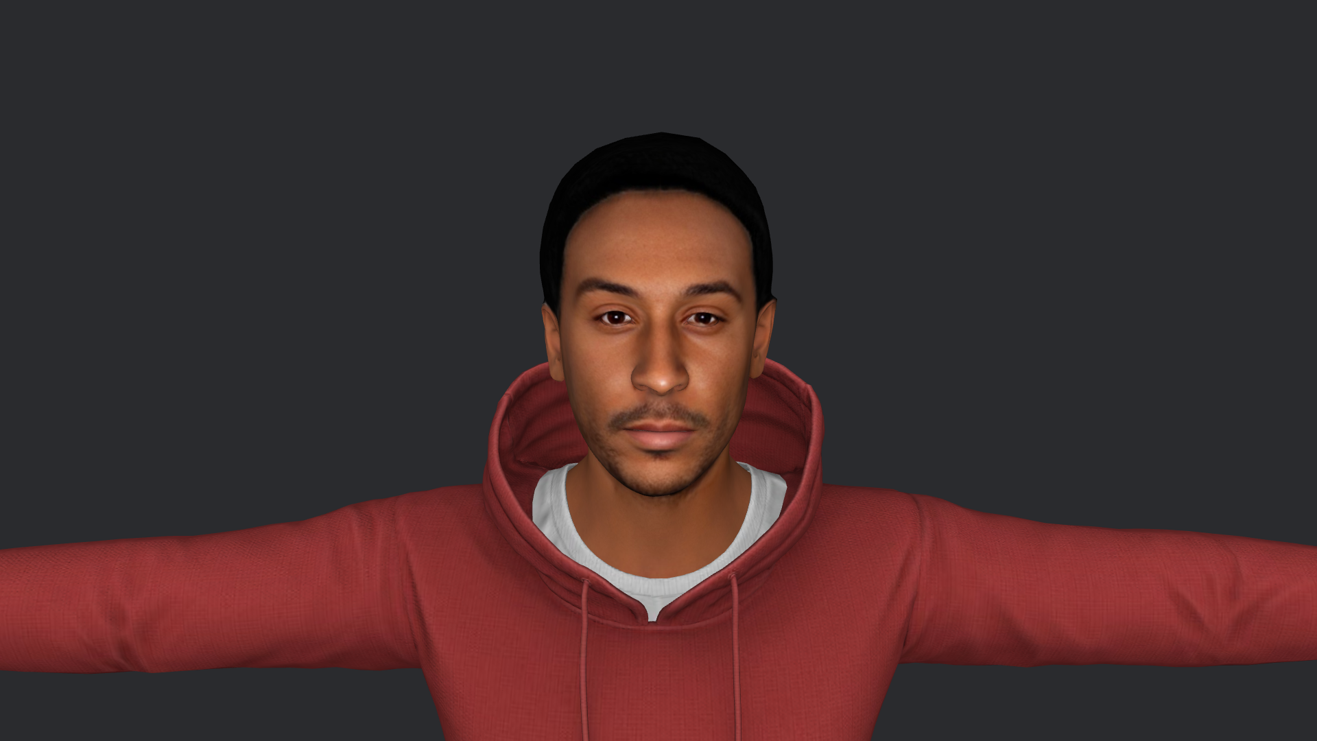 ludacris hyper realistic 3d avatar 6 versions 3d model