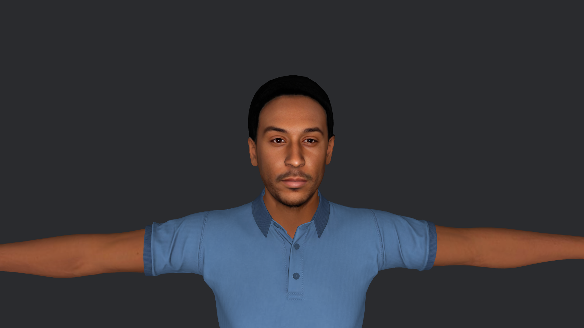 ludacris hyper realistic 3d avatar 6 versions 3d model