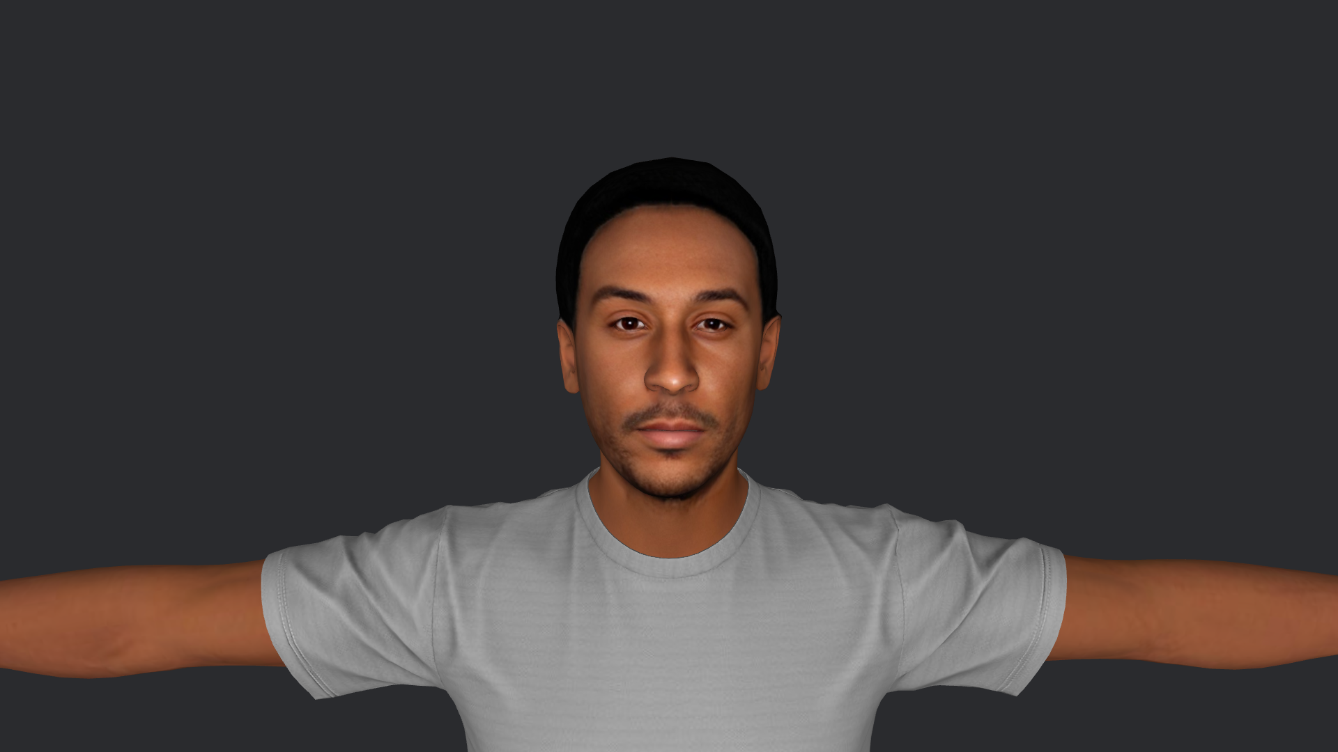 ludacris hyper realistic 3d avatar 6 versions 3d model