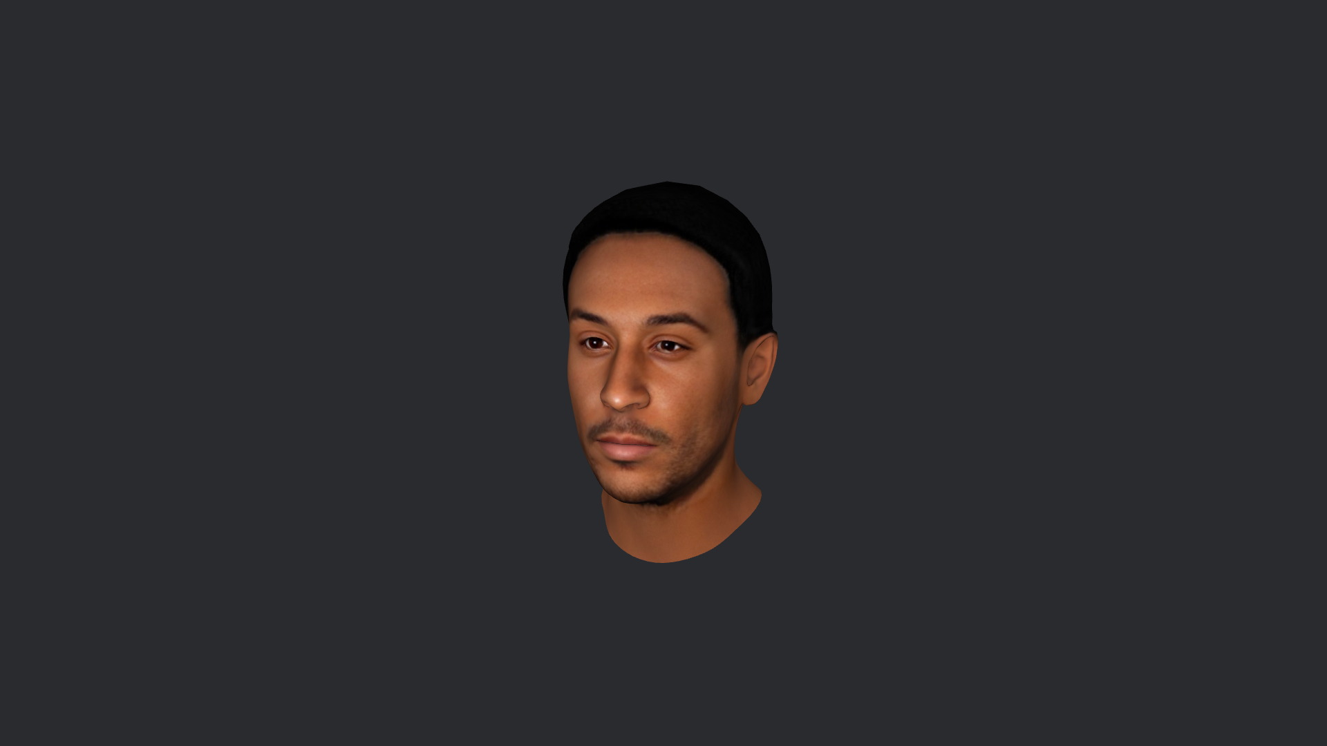 ludacris hyper realistic 3d avatar 6 versions 3d model
