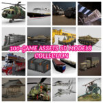 100-Game Assets 3d Models Collection