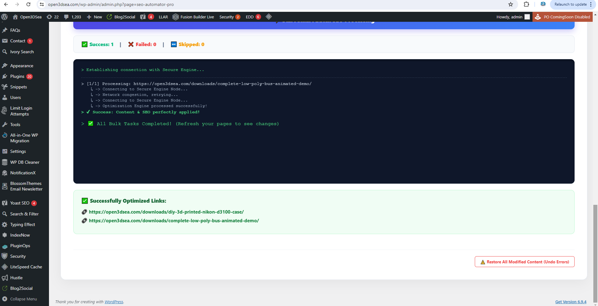 ai on page seo plugin wordpress