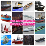 100-Watercraft 3d Models Collection